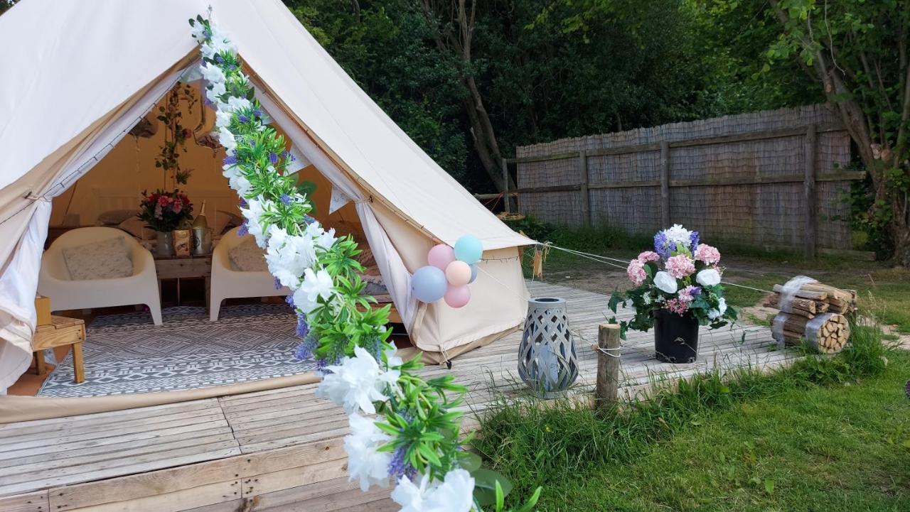 Hopgarden Glamping - Luxury 6M Bell Tent Wadhurst Экстерьер фото