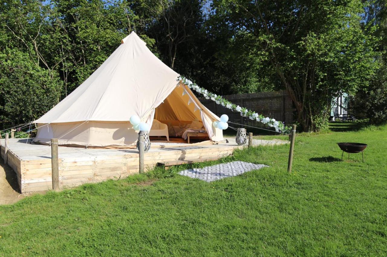 Hopgarden Glamping - Luxury 6M Bell Tent Wadhurst Экстерьер фото