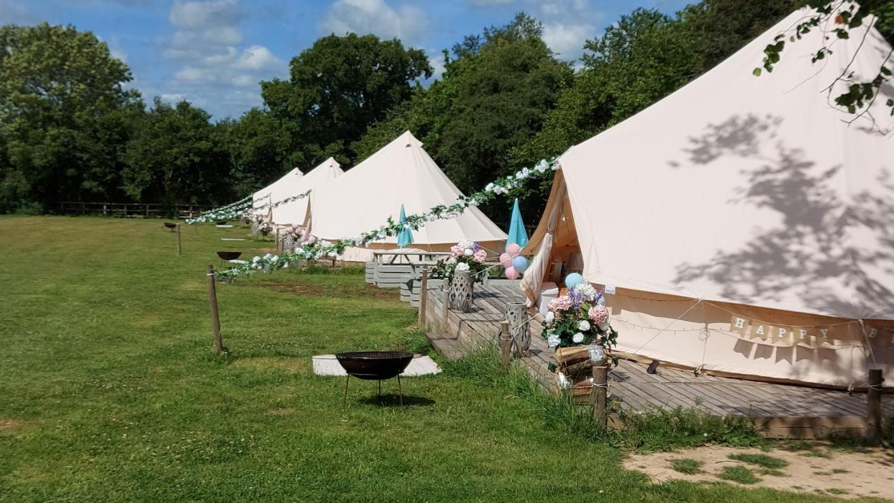 Hopgarden Glamping - Luxury 6M Bell Tent Wadhurst Экстерьер фото