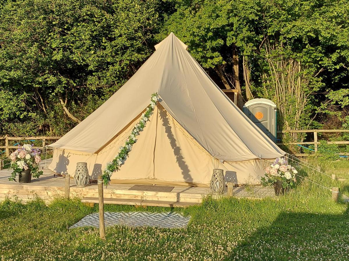 Hopgarden Glamping - Luxury 6M Bell Tent Wadhurst Экстерьер фото