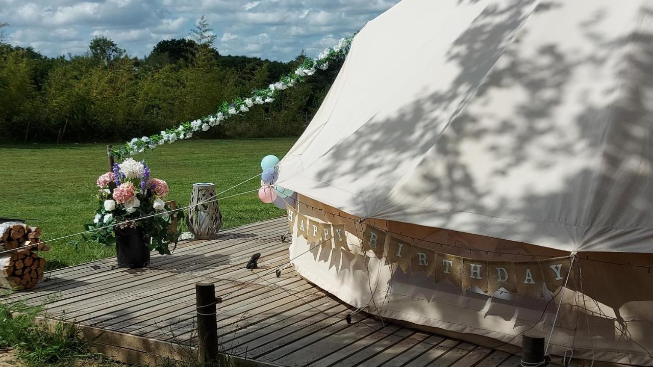 Hopgarden Glamping - Luxury 6M Bell Tent Wadhurst Экстерьер фото