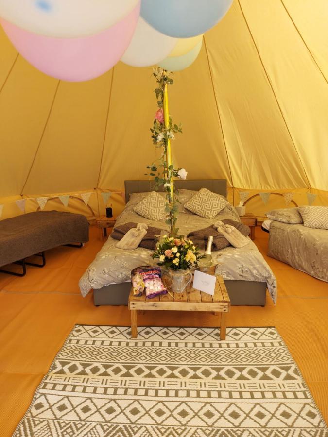 Hopgarden Glamping - Luxury 6M Bell Tent Wadhurst Экстерьер фото