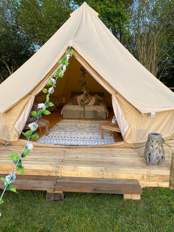 Hopgarden Glamping - Luxury 6M Bell Tent Wadhurst Экстерьер фото